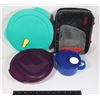 Image 1 : TUPPERWARE ITEMS, WITH THERMOS LUNCH BAG