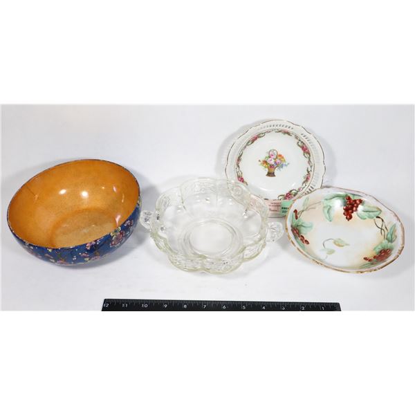 WINTERTON WARE ENGLAND BOWL AND OTHERS