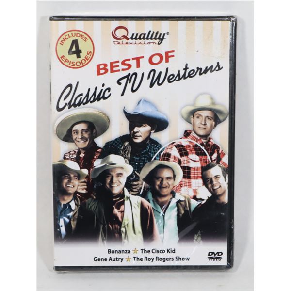 THE BEST OF CLASSIC TV WESTERNS DVD SEALED