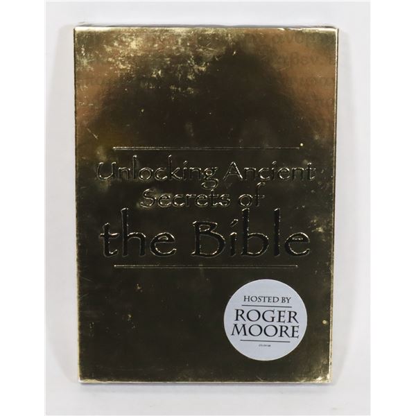 UNLOCKING ANCIENT SECRETS OF THE BIBLE DVD SEALED
