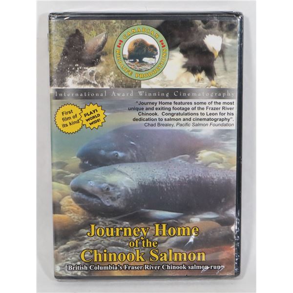 JOURNEY HOME OF THE CHINOOK SALMON DVD SEALED