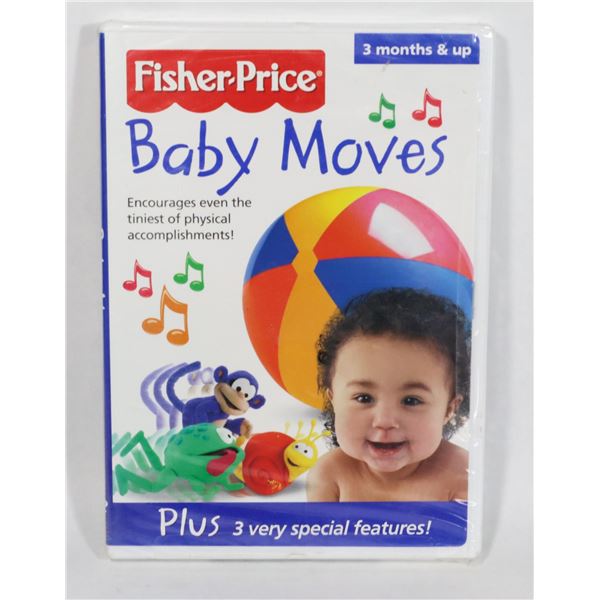 FISHER PRICE BABY MOVES DVD SEALED
