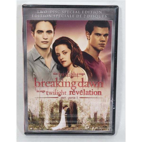 THE TWILIGHT SAGA BREAKING DAWN PART 1 DVD SEALED