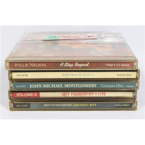 X5 MUSIC CDS INCLUDES JOHN MICHAEL MONTGOMERY