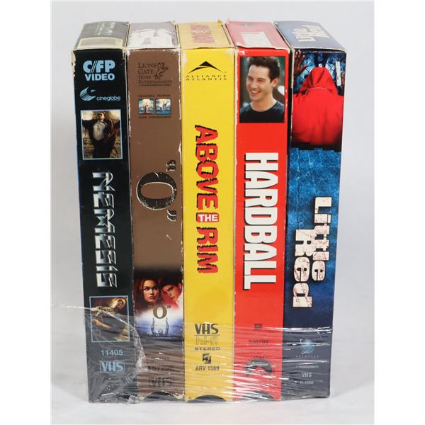 X5 VHS TAPES INCLUDES NEMESIS