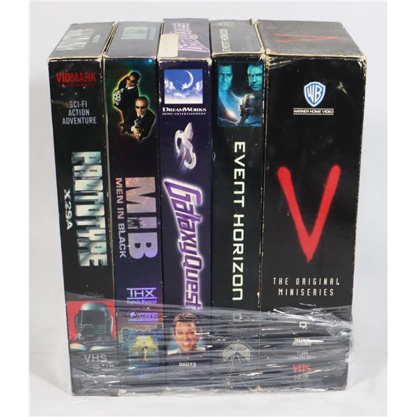X5 VHS TAPES INCLUDES MEN IN BLACK