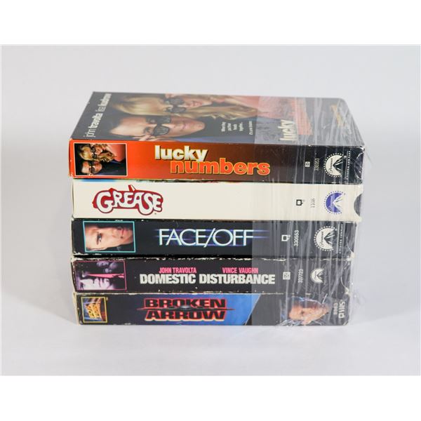 5 PACK "JOHN TRAVOLTA" - BROKEN ARROW