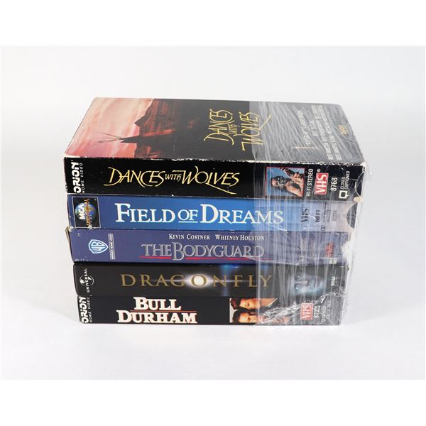 5 PACK "KEVEN COSTNER" - BULL DURHAM