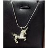 Image 2 : SILVER HORSE NECKLACE