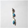 Image 2 : SILVER TURQUOISE PENDANT