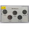 Image 1 : 2006 US Quarter Platinum State Set Nevada, Colorado, Nebraska, North Dakota 