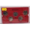 Image 1 : 2007 US Quarter Denver Set Montana, Washington, Idaho, Utah and Wyoming