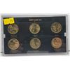 Image 1 : 2009 US Quarter Gold Set DC, Puerto Rico, Guam, American Samoa, US Virgin Islands, N Marina Islands