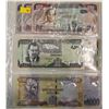 Image 1 : Bank of Jamaica Banknotes $50(3), $100 (3), $500(1), $1000(1)