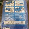 Image 2 : NEW BLUE 20FTx30FT TARP