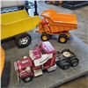 Image 2 : TOY DUMP TRUCKS