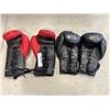 Image 2 : 2 PAIRS OF RIVAL SPARRING/BOXING FULL WRIST GLOVES