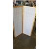 Image 2 : 52 INCH TALL 3 PANEL DIVIDER