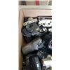 Image 2 : BOX OF ASSORTED 35MM CAMERAS, VIDEO CAMERAS, AND POLAROID