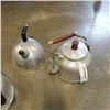 Image 2 : 3 ANTIQUE KETTLES