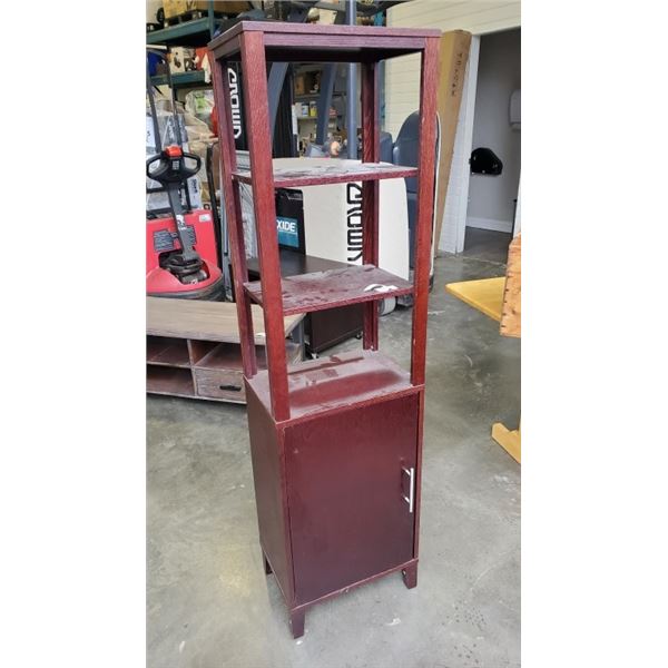 MODERN DISPLAY SHELF 62 INCH TALL