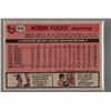 Image 2 : Robin Yount 1981 Topps Card number 515