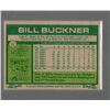 Image 2 : Bill Buckner 1977 Topps Card number 27