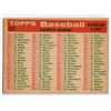 Image 2 : Detroit Tigers Team Card 1959 Topps #329 Very Good Shape for a 59!!