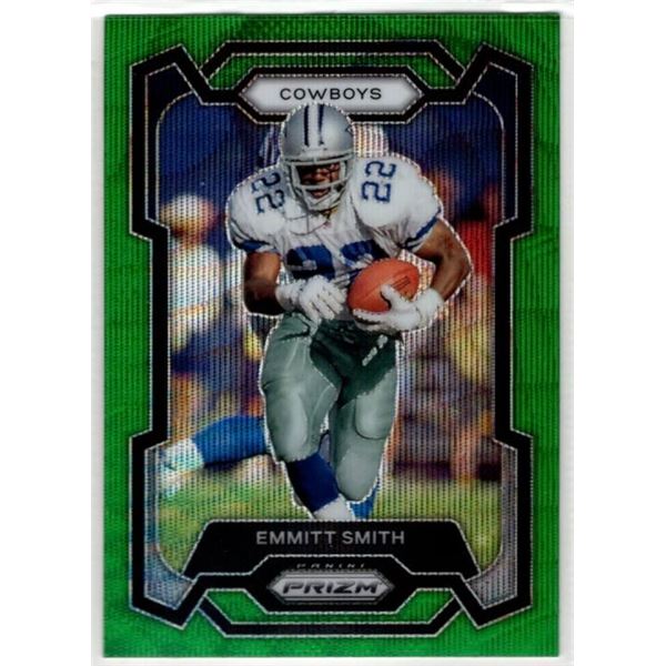 Emmitt Smith Green Wave Prizm 2023 Panini Prizm ##74