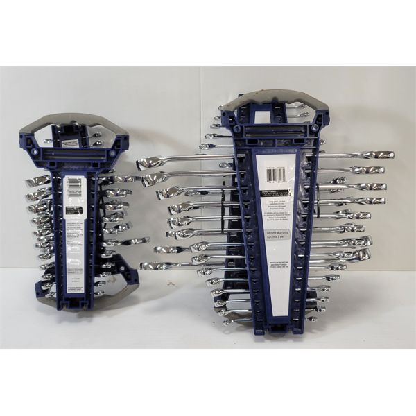 LOT OF 4 - MASTERCRAFT COMBINATION WRENCH SETS