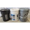 Image 2 : LOT OF 3 - IRVING, SHELL SPIRAX, CERTIFIED 5 GAL HYDRAULIC FLUID DRUMS
