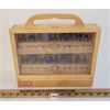 Image 2 : RYOBI 18 PC 1/2IN ROUTER BITS W/ CASE