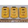 Image 2 : LOT OF 3 - DEWALT 20V BATTERY PACKS