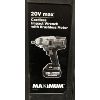 Image 2 : MAXIMUM CORDLESS IMPACT WRENCH W/ CASE - AS NEW