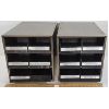 Image 1 : LOT OF 2 - PARTS ORGANIZERS 