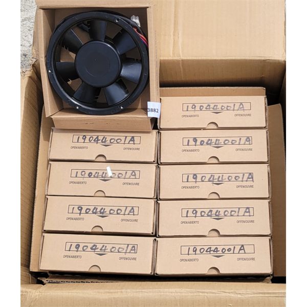 LOT OF 10 - COMAIR FANS - 172MM