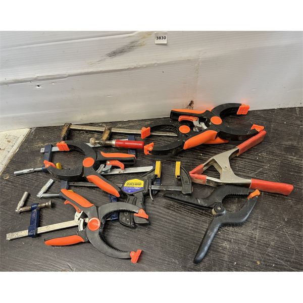 QTY OF MISC. CLAMPS