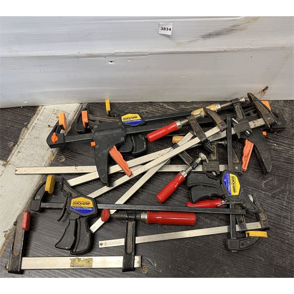 QTY OF MISC CLAMPS