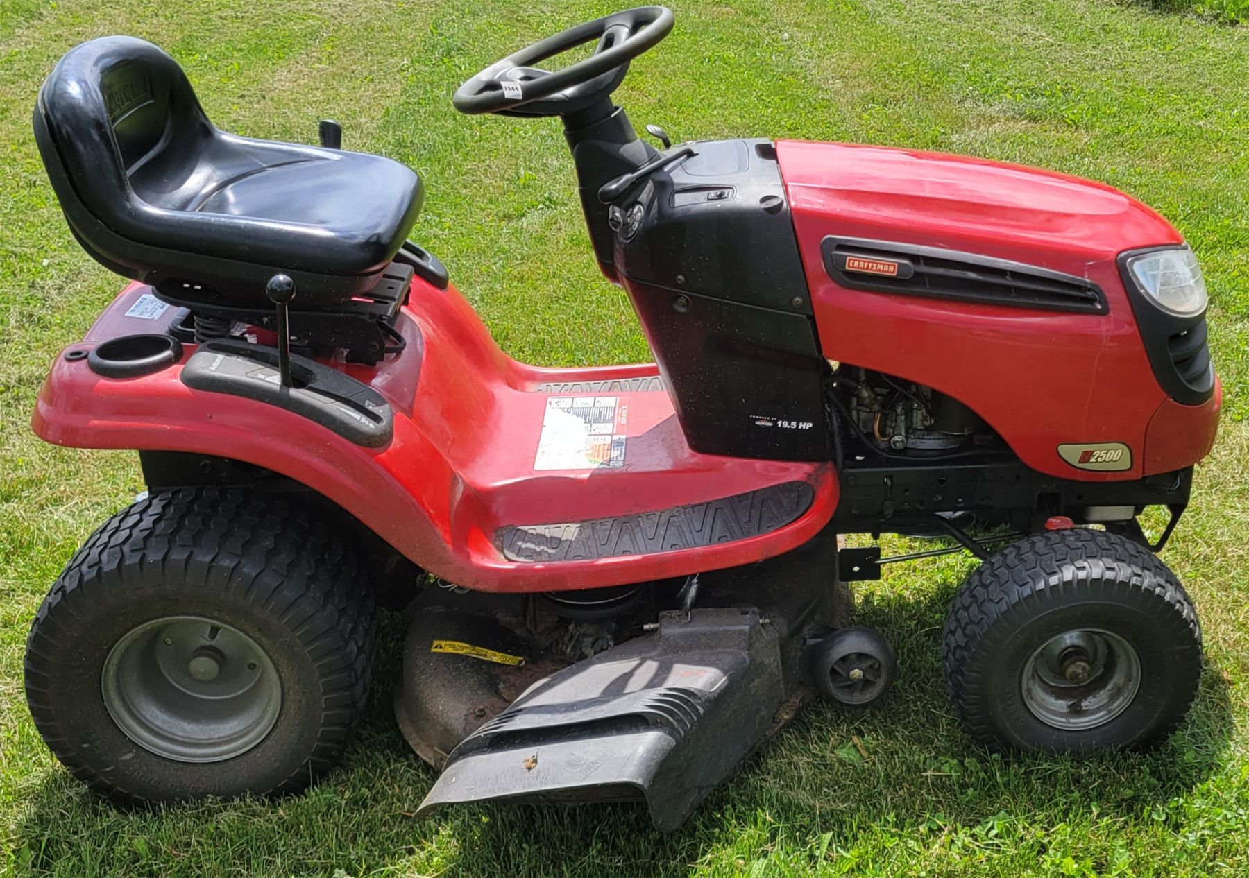 CRAFTSMAN 19.5HP ELECTRIC START 42IN MOWER