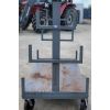 Image 1 : METAL UTILITY TROLLEY CART