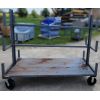 Image 2 : METAL UTILITY TROLLEY CART