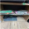 Image 1 : Contents of Lower 2 Shelves - Music and Various Keyboards