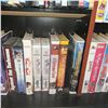 Image 8 : Contents of Left Side of Bookcase | Media -VHS, CDS, Blu-ray, DVDS