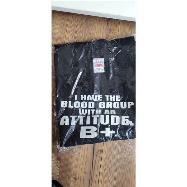 New Funny Saying TShirt in Bag - Size Large