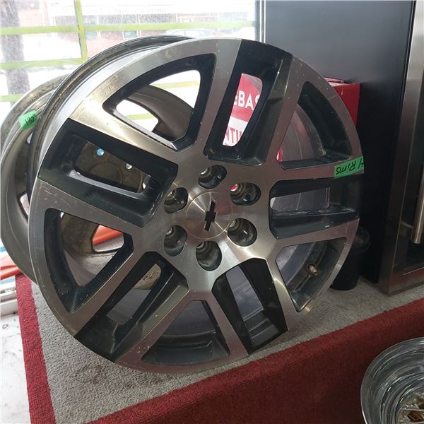 Set of 4 Chevrolet Rims | 20 Inch | GM Part # 233770017