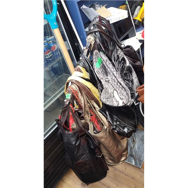 Display Arm Full of Purses & Handbags | New & Used | Various Styles