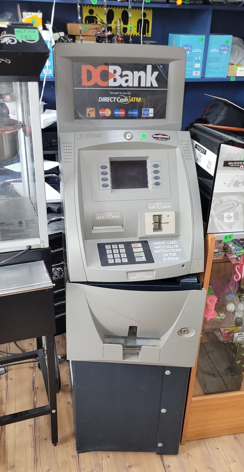 Direct Cash | DC Bank | ATM Machine | Single Cassette | All Required ...