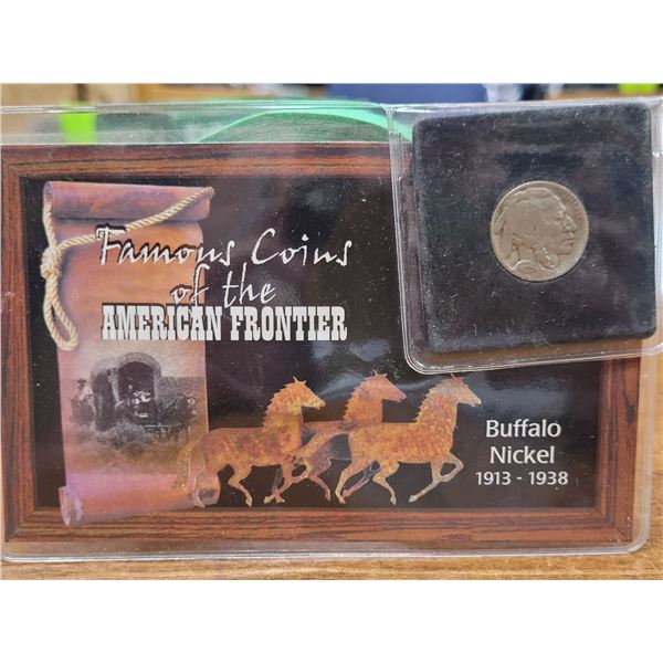 Famous Coins of the American Frontier | Buffalo Nickel 1913-1938
