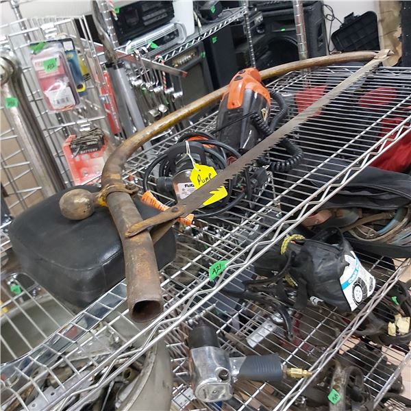 Flotec Cyclone 1/12 HP Water Removal Utility Pump | Hand Saw | Motorcycle Back Rest | Car Vacuum