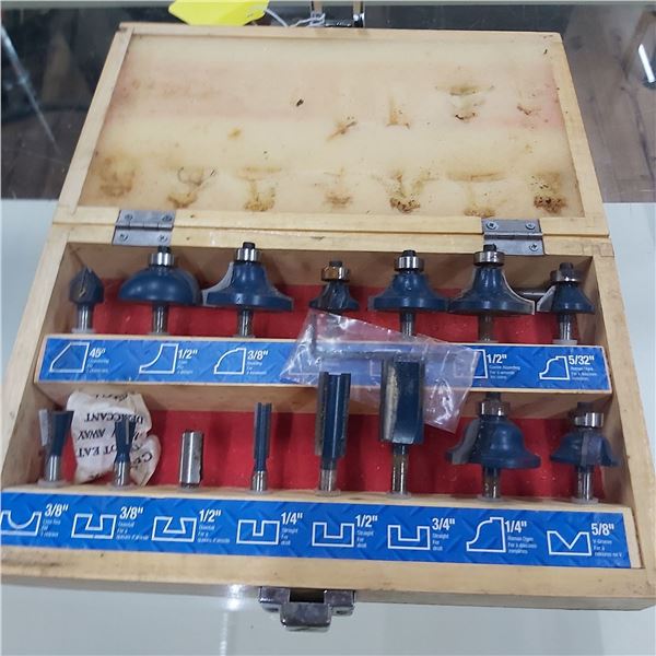 Mastercraft Router Bit Set